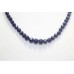 Necklace Strand String Womens Beaded Women Jewelry Lapis Lazuli Stone Beads B81